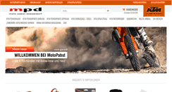 Desktop Screenshot of motopabst.eu